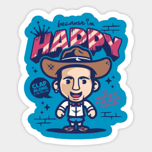 Happy P Sticker